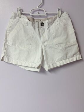Old Navy White 100% cotton Women's Shorts